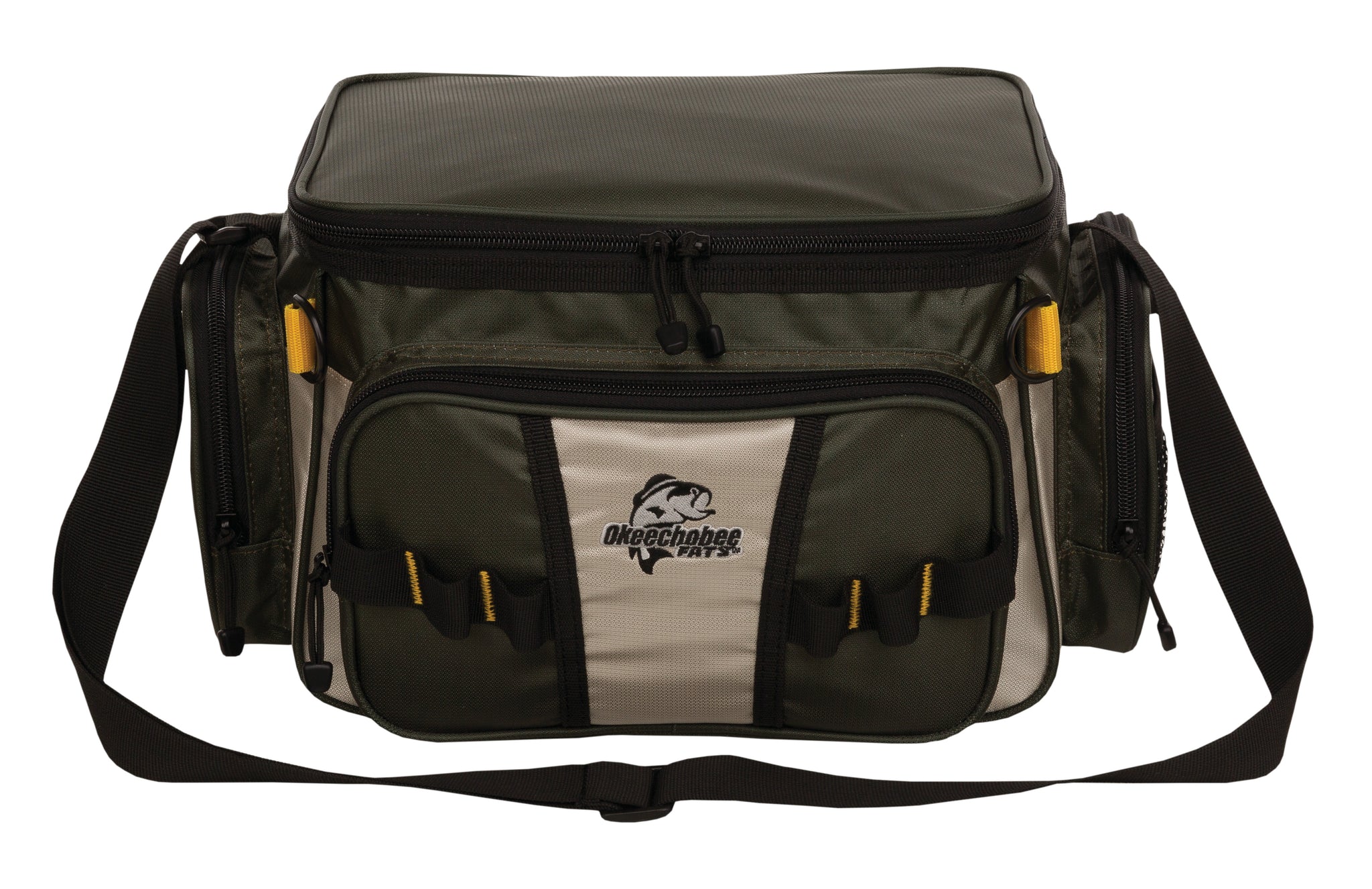 Okeechobee Fats Fly Fishing Tackle Bag Chest Pack, Small Soft-Sided, Blue  Grey, Polyester 